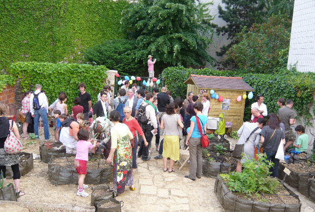 Jardin Baudélire, Paris 18 ème