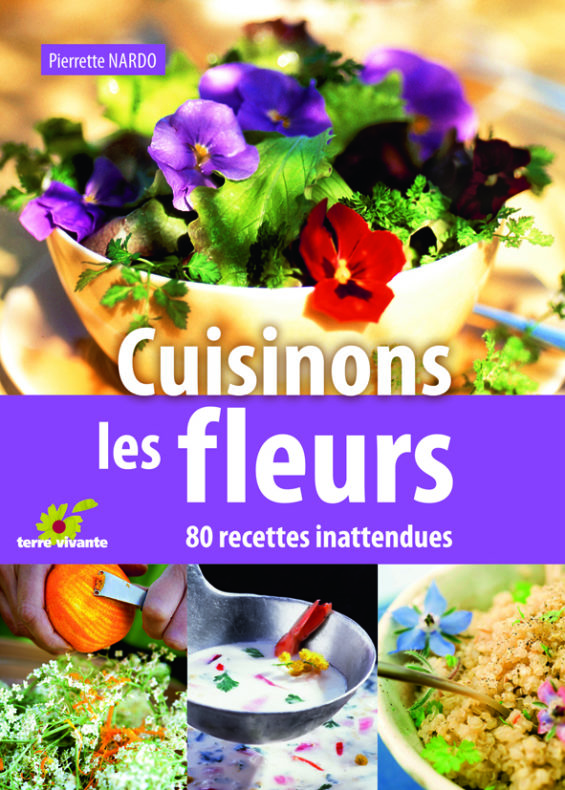 Cuisinons les fleurs, de Pierrette Nardo