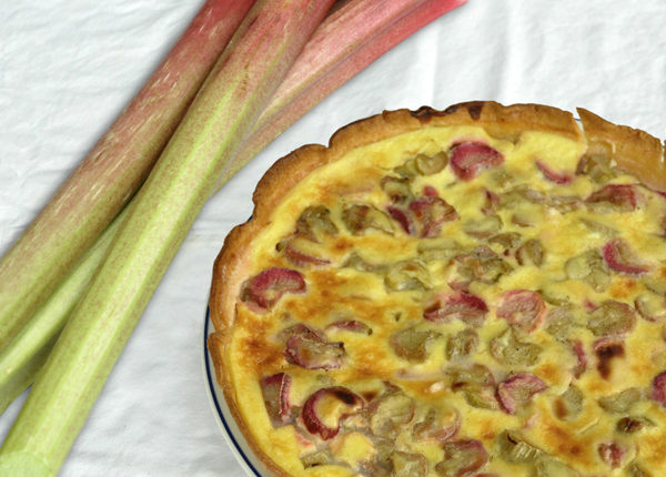 Tarte à la rhubarbe