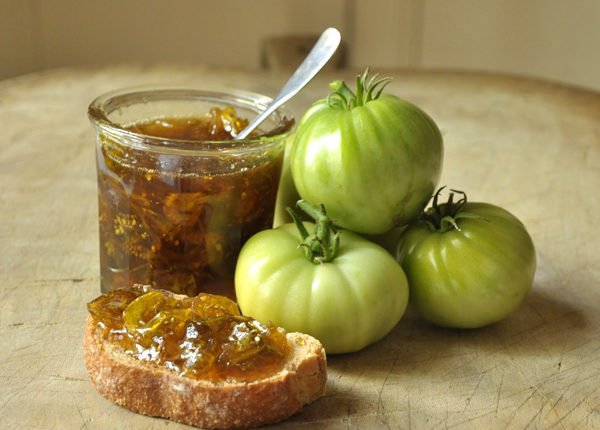 Confiture de tomates vertes