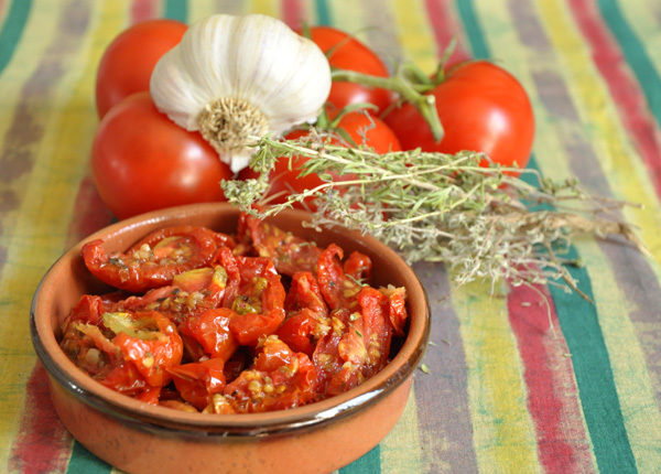 Tomates confites