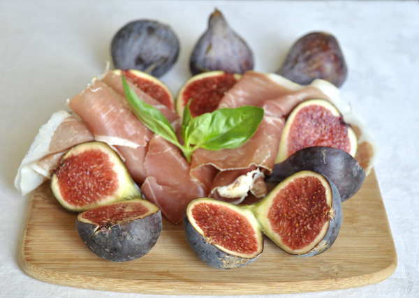 Figues et jambon de Parme