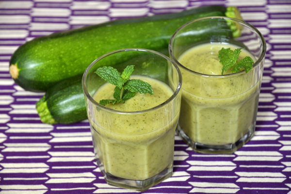 Crème de courgettes