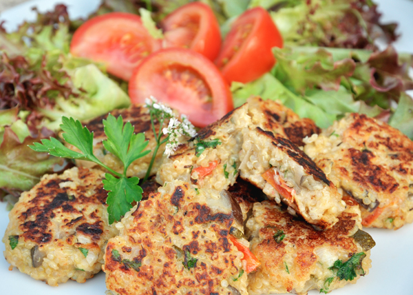 Croquettes de quinoa aux légumes