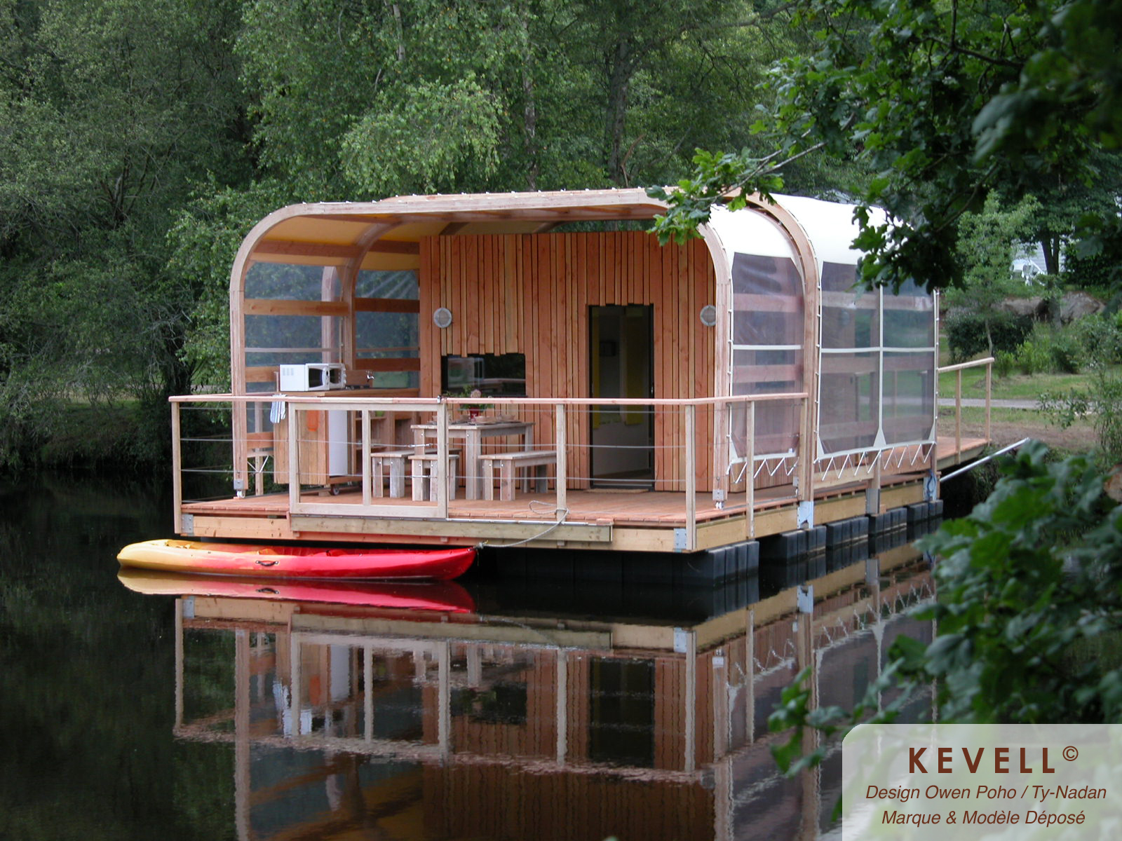 Les maisons qui flottent