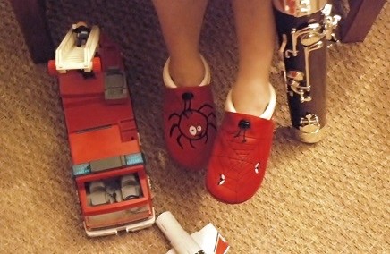 Les chaussons Tom et Lumi
