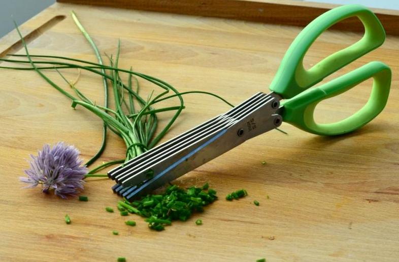 Ciseaux pour émincer les herbes aromatiques