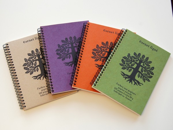 Les cahiers "L'Arbre aux Papiers"