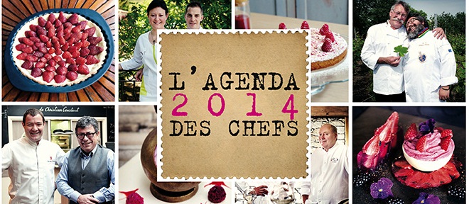 Agenda des chefs 2014 pour ELLES