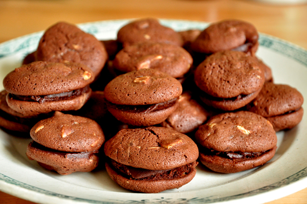 Macarons chocolat-gingembre