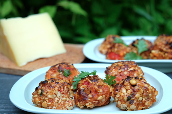 Bouchées aux poivrons et au fromage