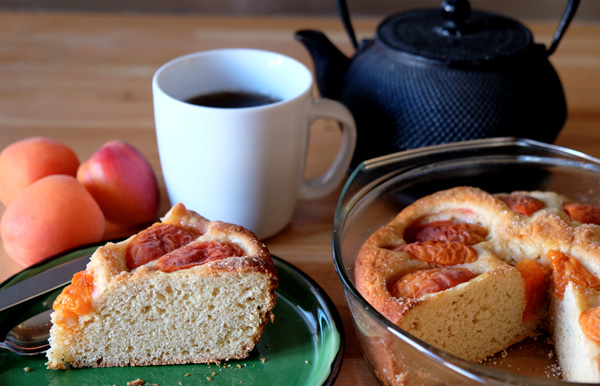 Brioche aux abricots