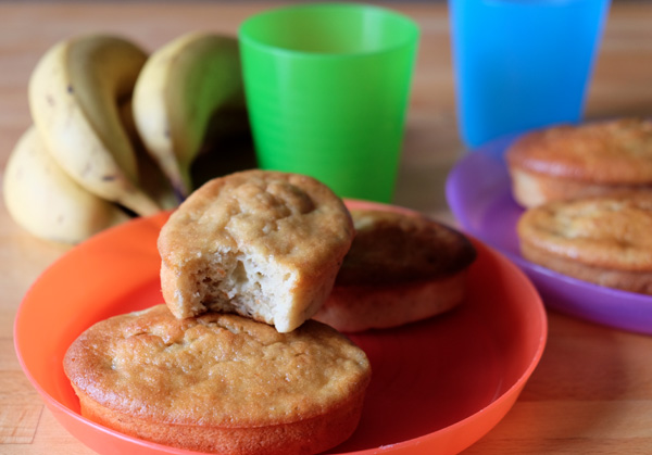 Petits cakes à la banane