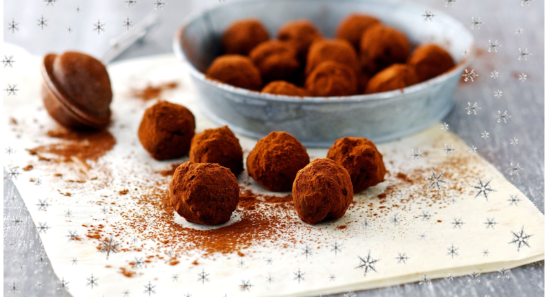 Truffes au chocolat