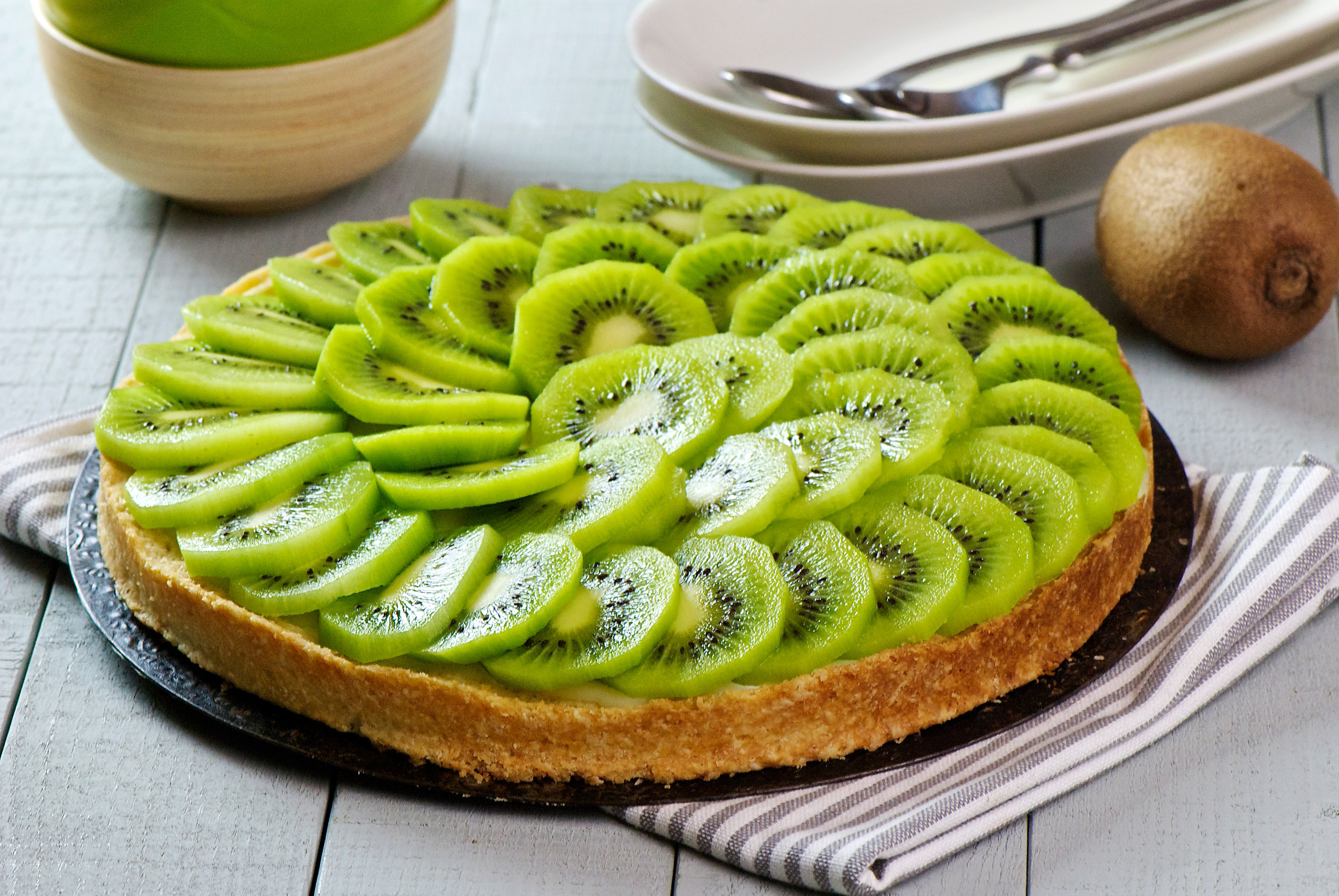 Tarte aux kiwis