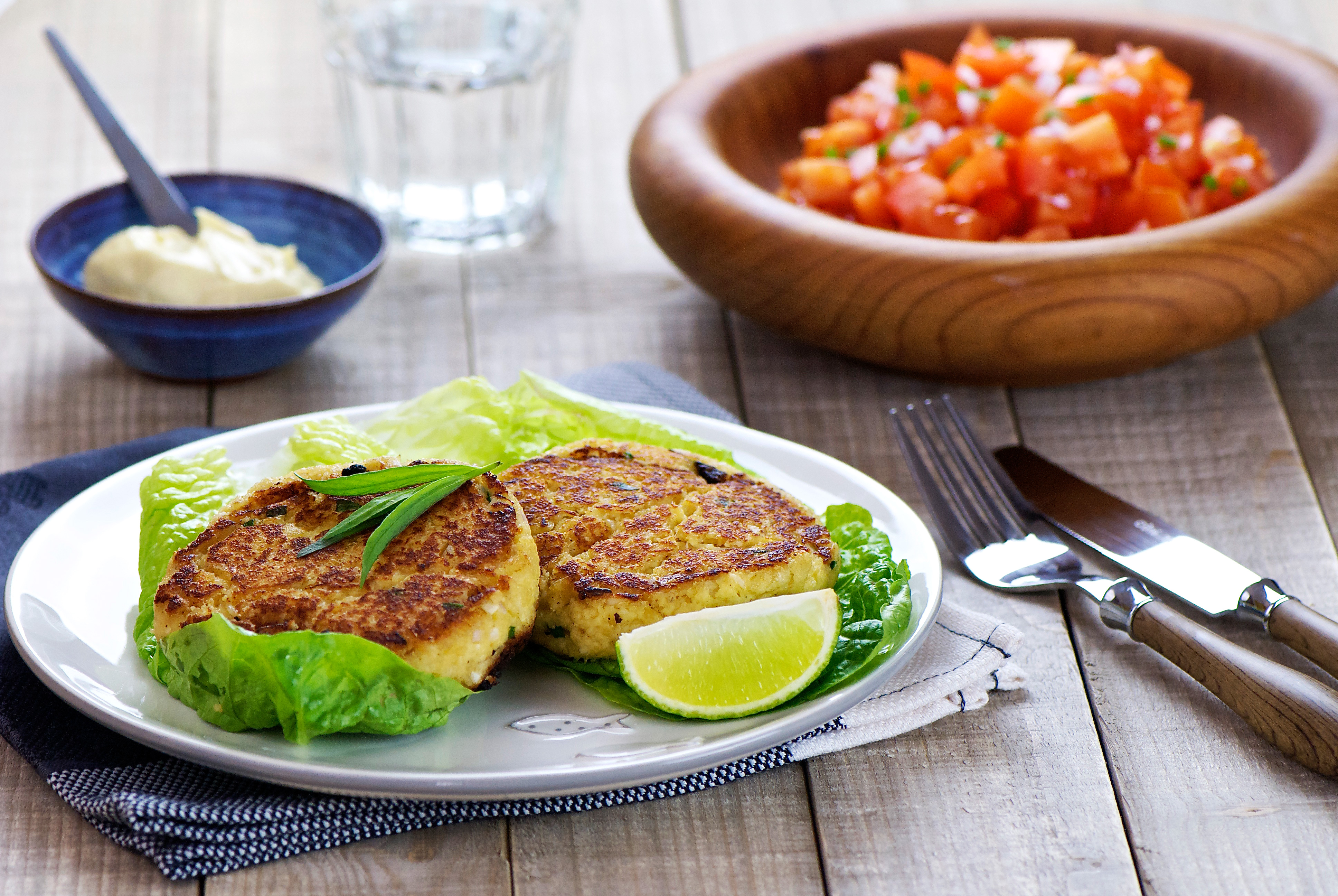 Crab cakes (ou petits pains de crabe)