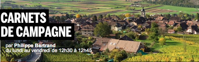"Carnets de campagne", sur France Inter