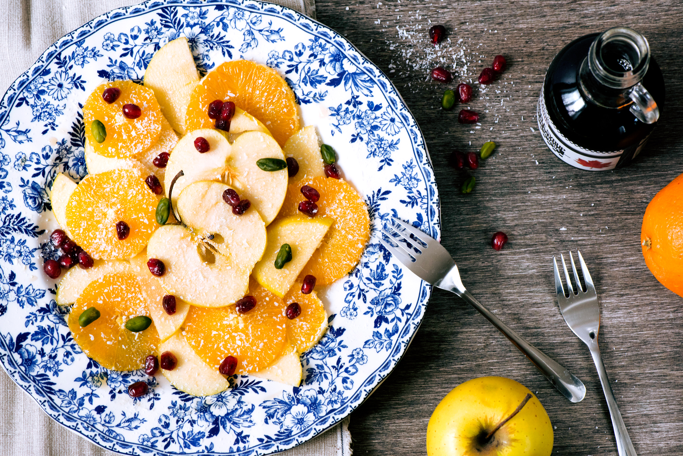 Salade de fruits d'hiver