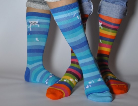 Coccinelle, la chaussette française