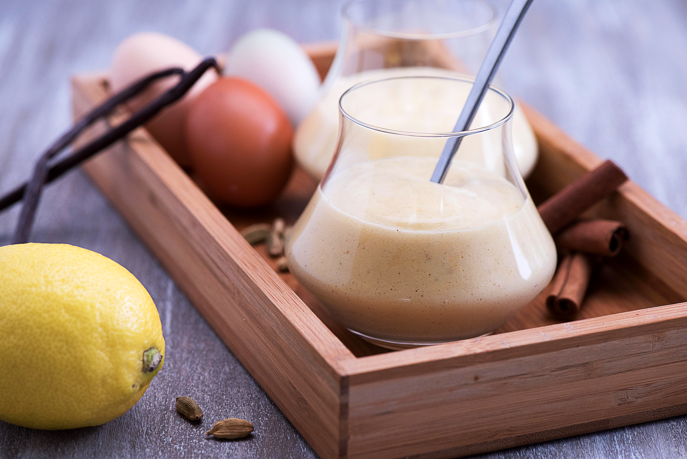 Mousse légère au citron épicée