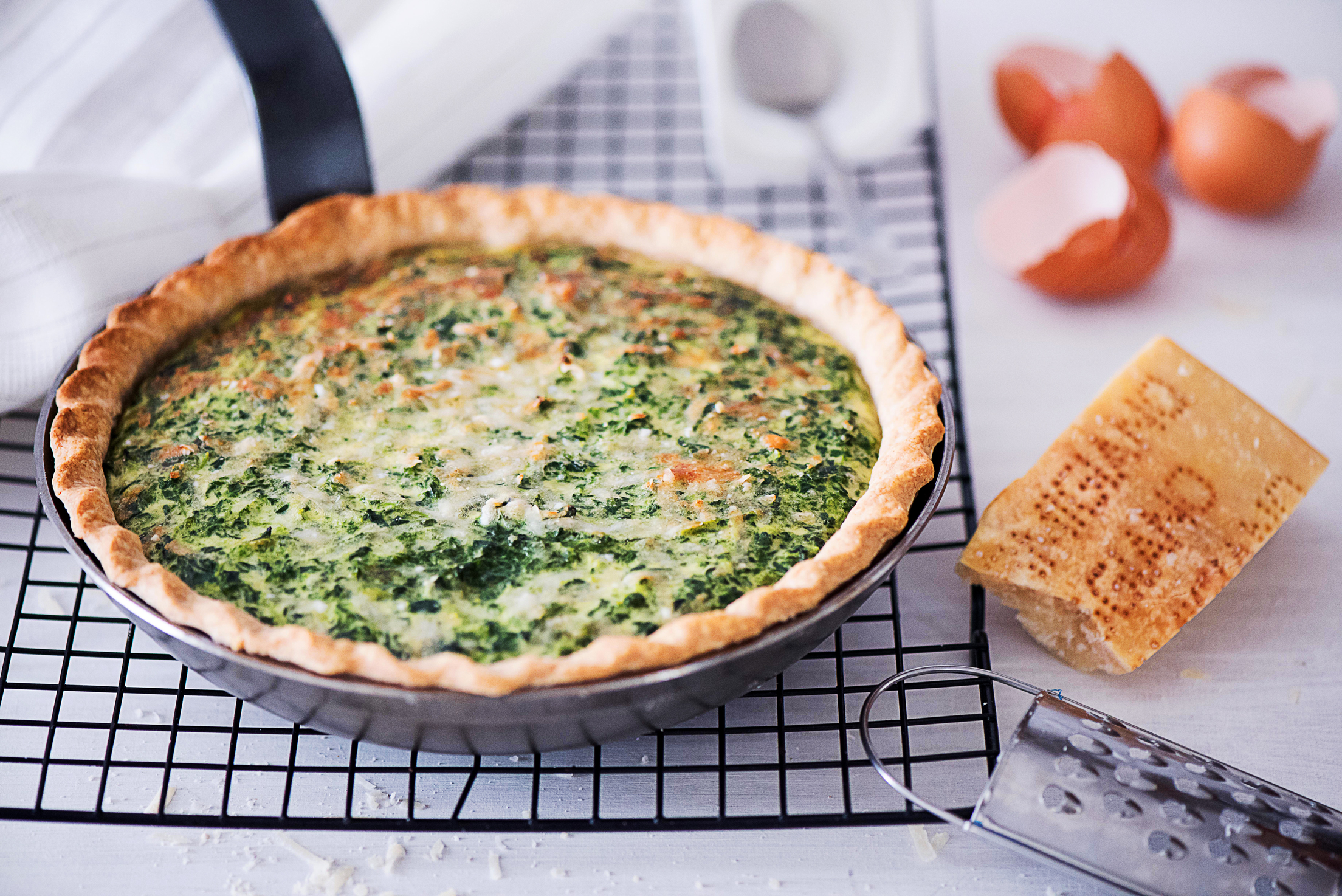 Quiche aux épinards