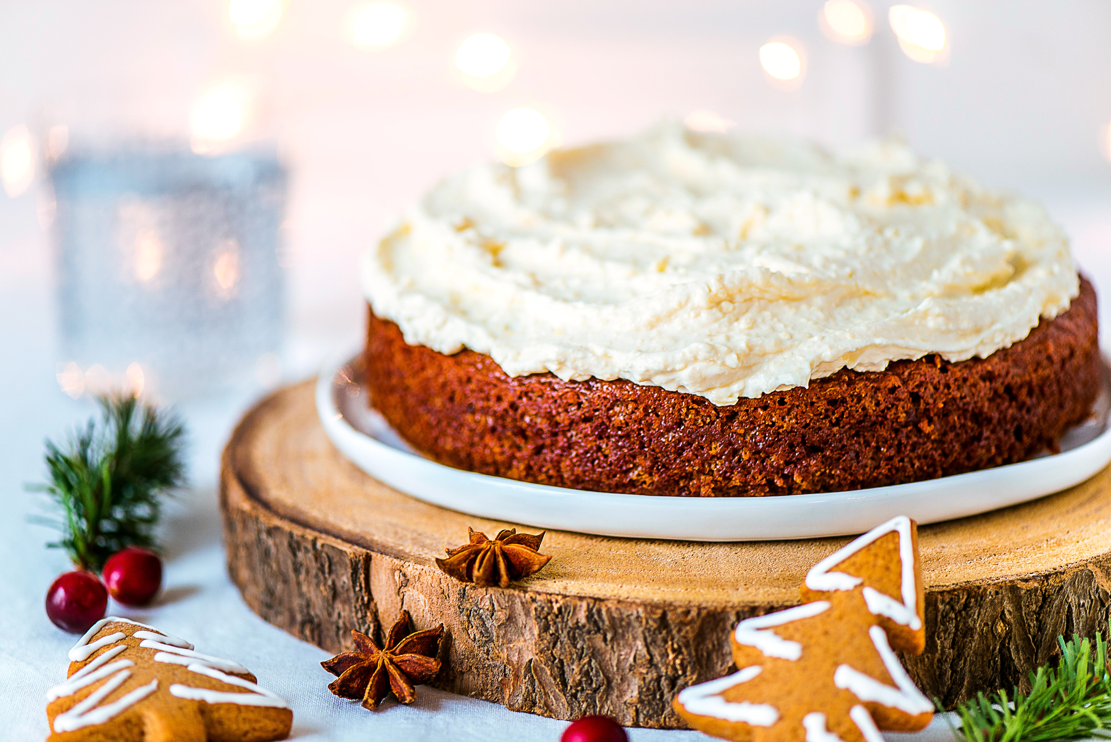 Gâteau aux épices de Noël