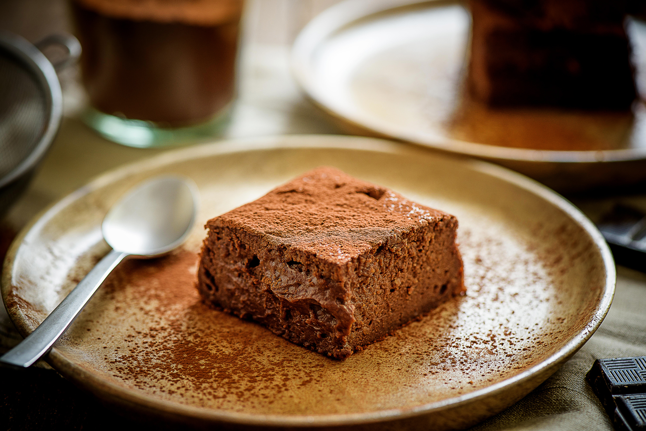 Carrés fondants au chocolat