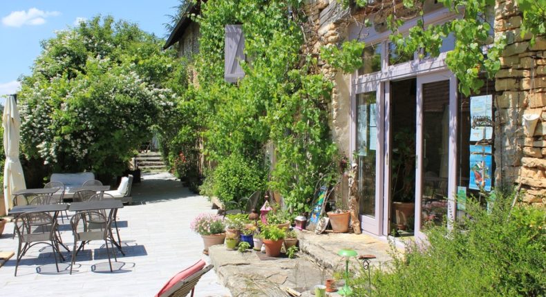 L'écogîte La Bicyclette Fleurie à Villemoirieu.