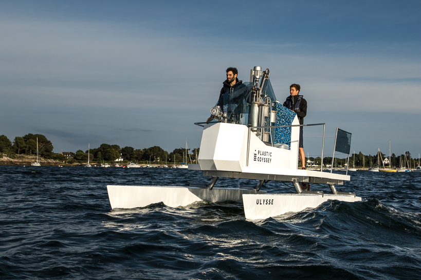 Pour tester le système de plastique-carburant en conditions réelles, Plastic Odyssey aconstruit un bateau démonstrateur long de 6 mètres. © Lucas Santucci