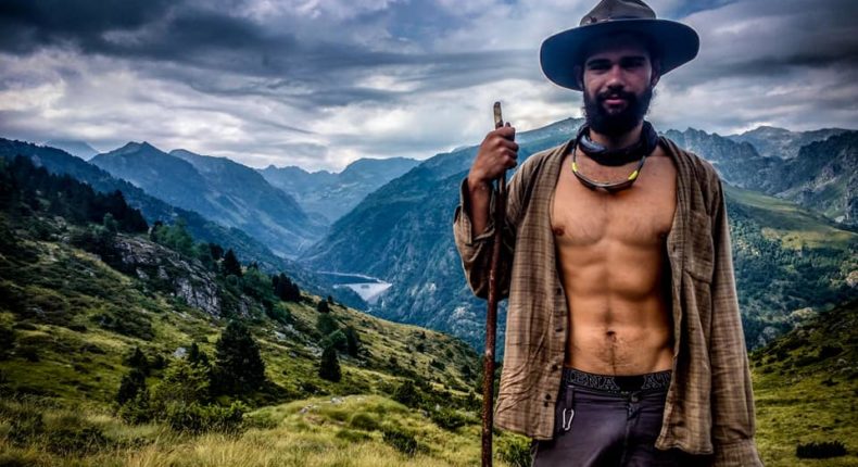 Jacob Karhu a vécu sept mois dans un refuge de montagne. DR