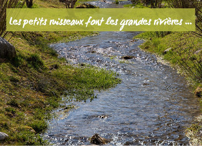 Les petits ruisseaux