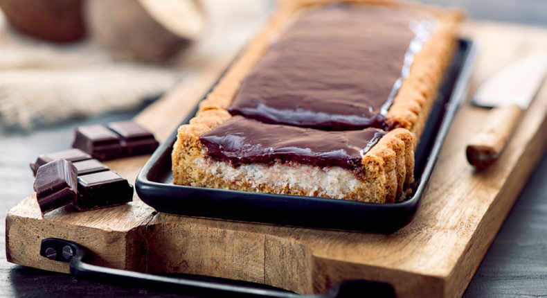 Tarte au chocolat et à la noix de coco - DR Mon Quotidien Autrement - E. Montuclard