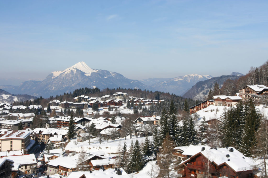 Vue sur la Vallée de l'Arve.