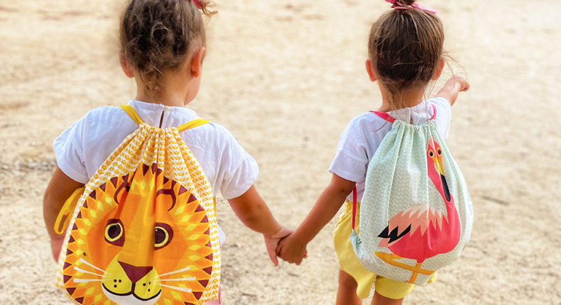 Les sacs à dos Coq en pâte.