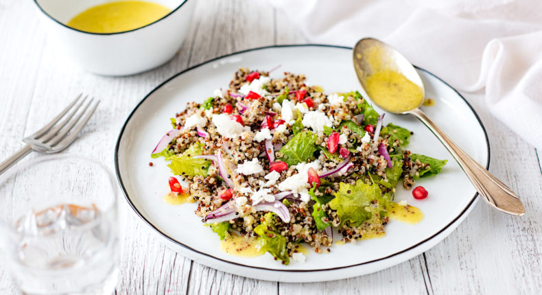 Salade de quinoa, chou kale, feta et oignon rouge - DR Mon Quotidien Autrement - © E. Montuclard