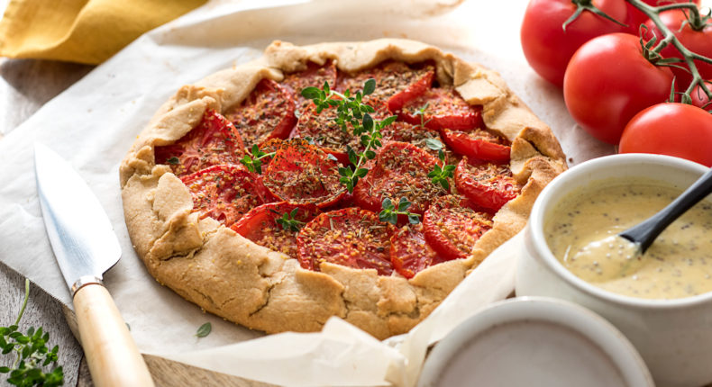 Tarte rustique aux tomates et à la moutarde - DR Mon Quotidien Autrement - © Emilie Montuclard