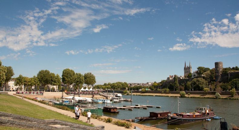 A Angers, les espaces verts représentent 14 % de la surface de la ville. Crédits Olivier Issaly