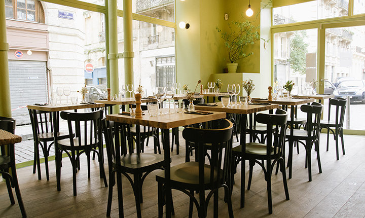 Le restaurant Le Mimosa à Bordeaux.