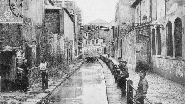 a Bièvre au début du XXe siècle, dans le quartier des Gobelins.