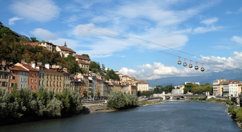 Grenoble a été désignée capitale européenne verte en 2022.