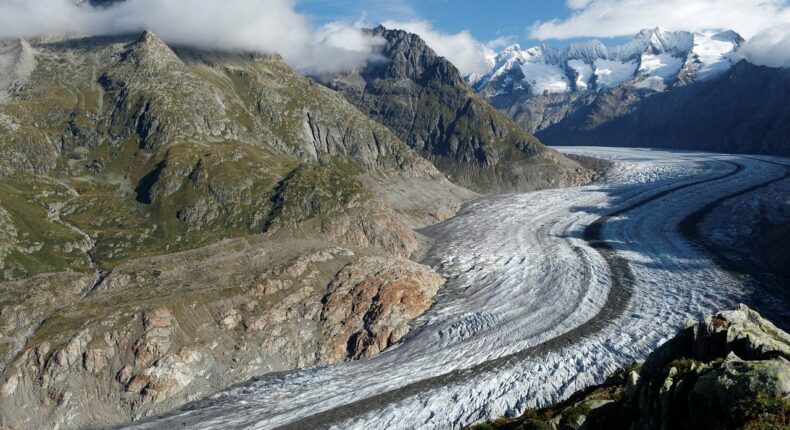 Glacier d'Aletsch, crédit : Pixabay