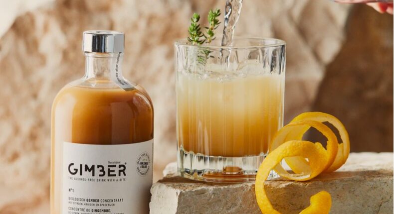 Gimber : un concentré de gingembre sans alcool - DR GImber