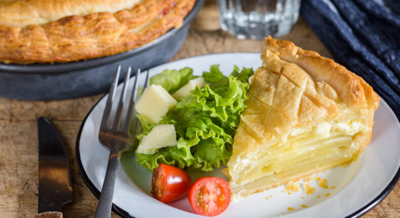 Tourte aux pommes de terre auvergnate - Mon Quotidien Autrement - ©E. Montuclard