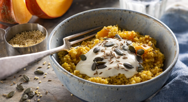 Porridge de millet à la courge - Mon Quotidien Autrement - ©E. Montuclard