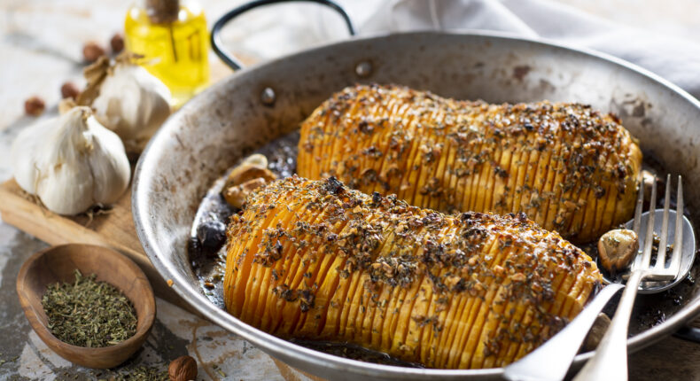 Courge butternut façon hasselback - Mon Quotidien Autrement - ©E. Montuclard