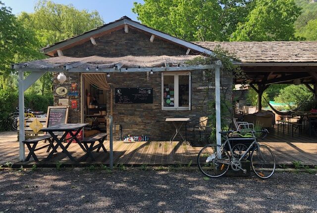 L'éco-camping La Tière, à Florac dans les Cévennes © MD