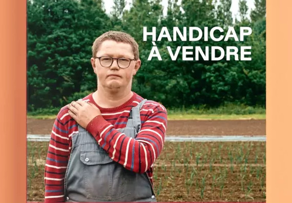 Couverture de Handicap à vendre, le livre de Thibault Petit.