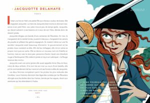 Jacquotte Delahaye, pirate, dans Histoires du soir pour filles rebelles.