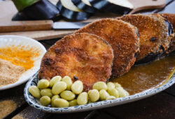 Aubergines katsu